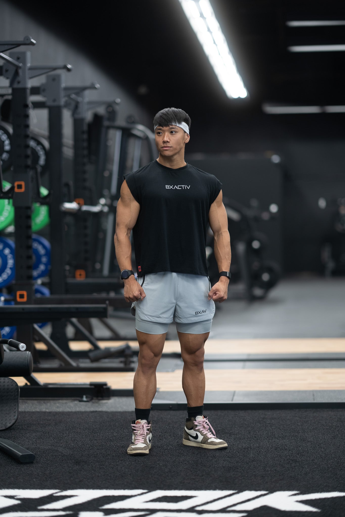 Lined Training Shorts Slate Gray - RTHH Series